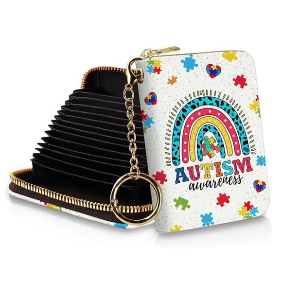 Autism Credit Card Holder RFID Wallet - Picture 1 of 5
